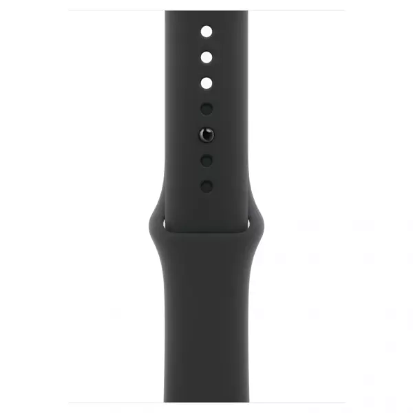 Apple Watch 11 46mm, Space Gray Aluminum, Black Sport Band, S/M
